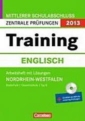 Englisch Abschlusspr�fung. Pr�fungsmaterial, Tests und �bungen f�r den Realschulabschluss