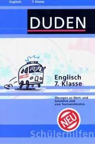 Englisch Lernhilfen von Duden f&uuml;r den Einsatz in der Mittelstufe erg&auml;nzend zum Englischunterricht
