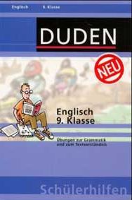 Englisch Lernhilfen von Duden f&uuml;r den Einsatz in der Mittelstufe erg&auml;nzend zum Englischunterricht