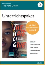 The Hate U Give Unterrichtspaket - Unterrichtsmaterial zum download