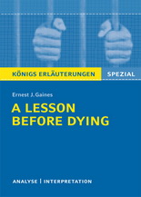 A lesson before Dying. Interpretation