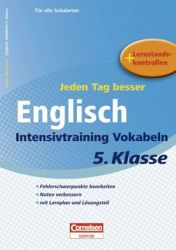 Englisch Lernhilfen von Cornelsen für den Einsatz in der Mittelstufe ergänzend zum Englischunterricht