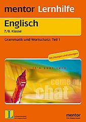 Englisch Lernhilfen von Mentor für den Einsatz in der Mittelstufe ergänzend zum Englischunterricht