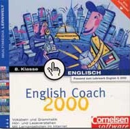 Englisch Lernsoftware English Coach 2000 von Cornelsen für den Einsatz in der Mittelstufe