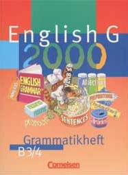 Englisch G 2000 Grammatikheft, Reihe B Realschule von Cornelsen für den Einsatz im Englischunterricht