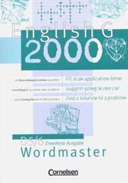 Englisch G 2000 Wordmaster, Reihe D Gesamtschule - Cornelsen Englisch G 2000 für den Einsatz im Englischunterricht