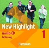 Englisch Audio CD zum Schulbuch New Highlight von Cornelsen für den Einsatz in der Mittelstufe
