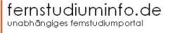 Fernstudiuminfo.de - Ein unabhängiges Portal, das über Fernstudiengänge informiert.